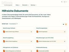 In the &lsquo;Helpful Documents&rsquo; document library, you will find a list of various documents available for download. You can filter the list and switch between list and grid view.